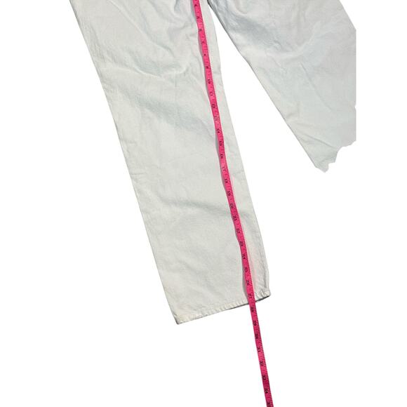 NWT Good American Good '90s Distressed White
Jeans Size 2/26 - Picture 7 of 7
